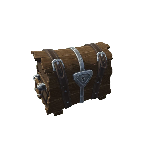 Animated PBR Chest _Wood